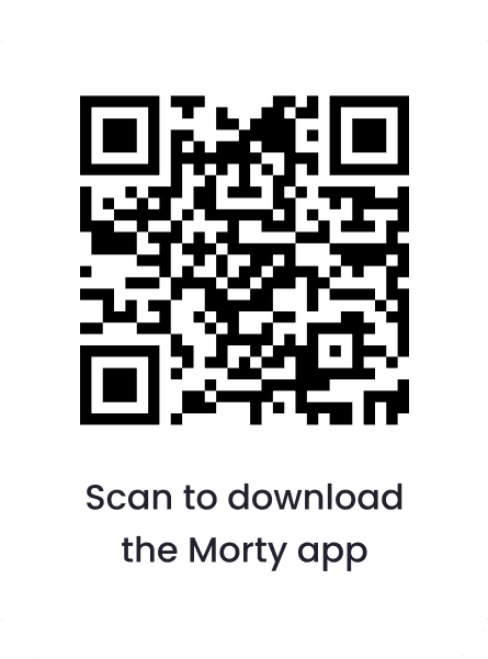 Scan to download the Morty app